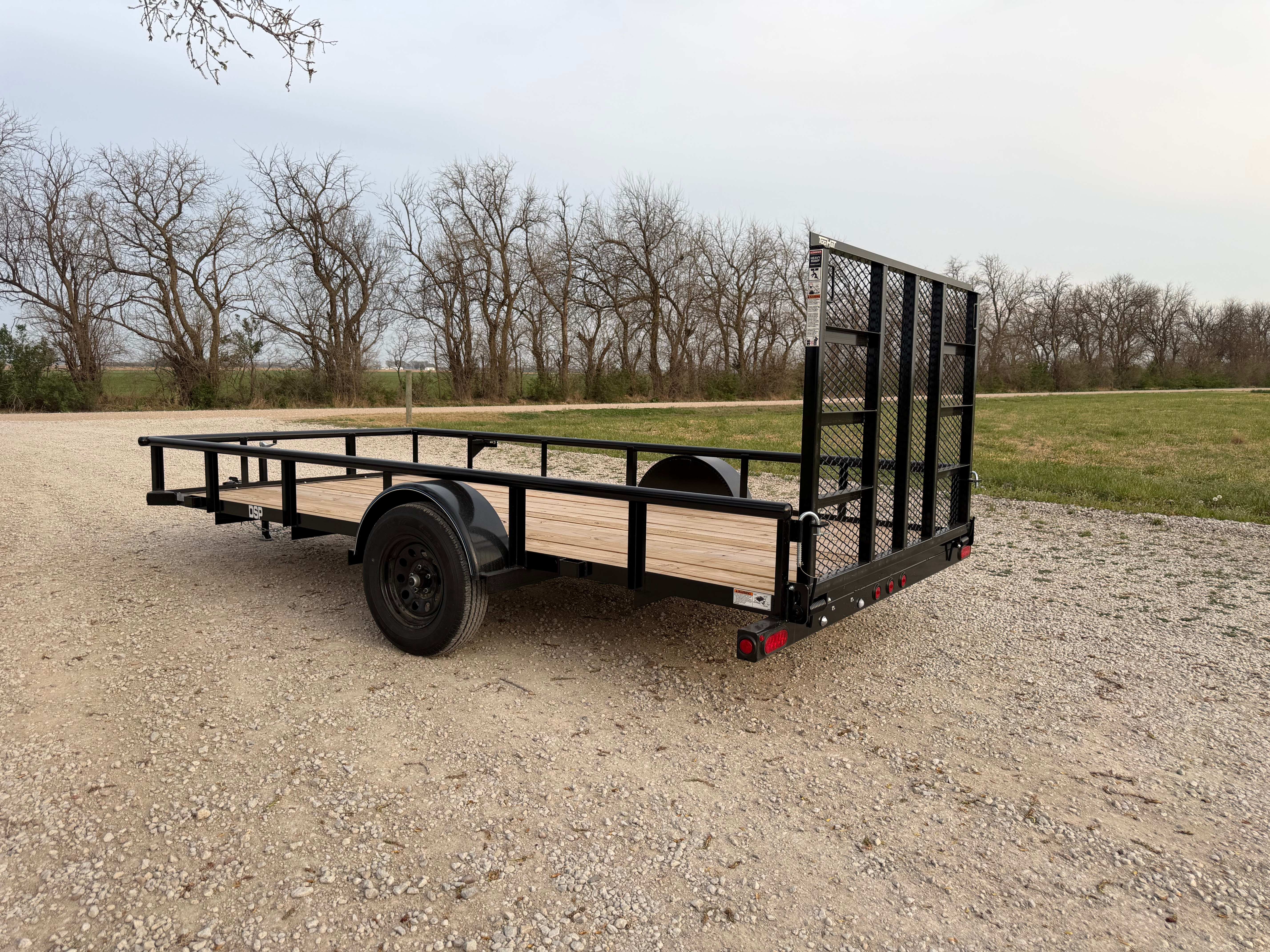 Top Hat 14' Utility Trailer - Image 2