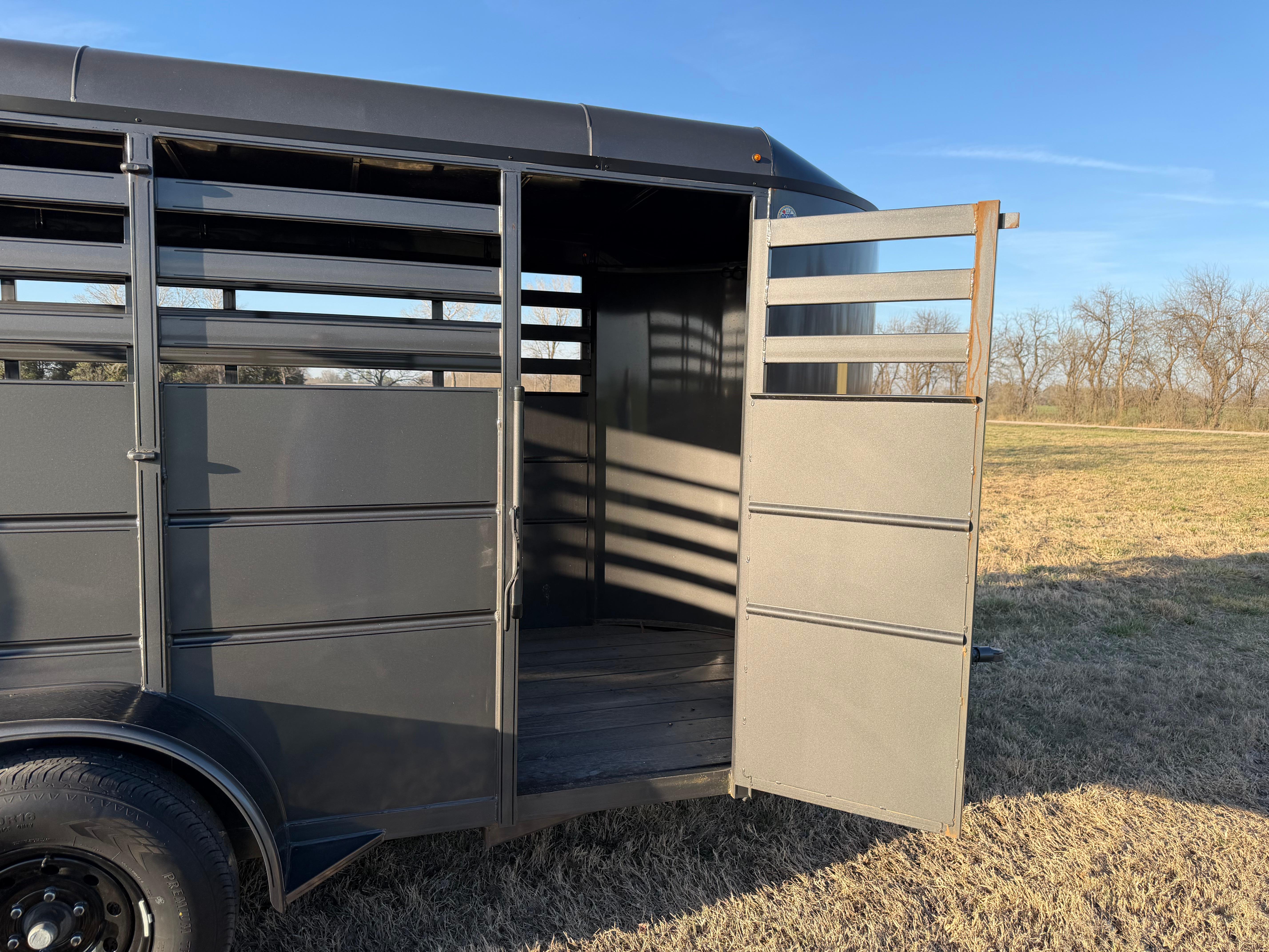 16' Delta Stock Trailer view 4