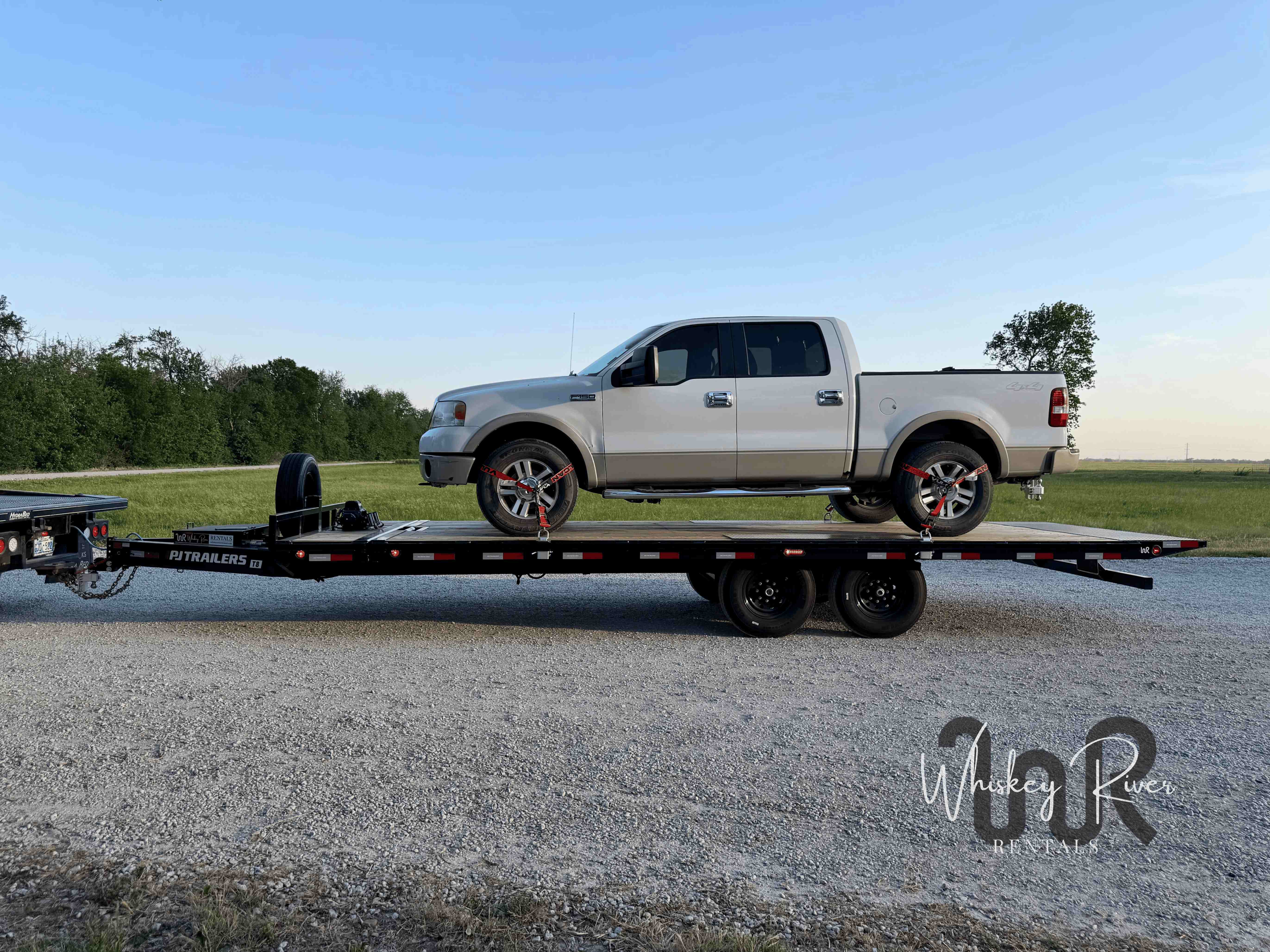 24' Hydraulic Tilt Deckover w/Winch view 2