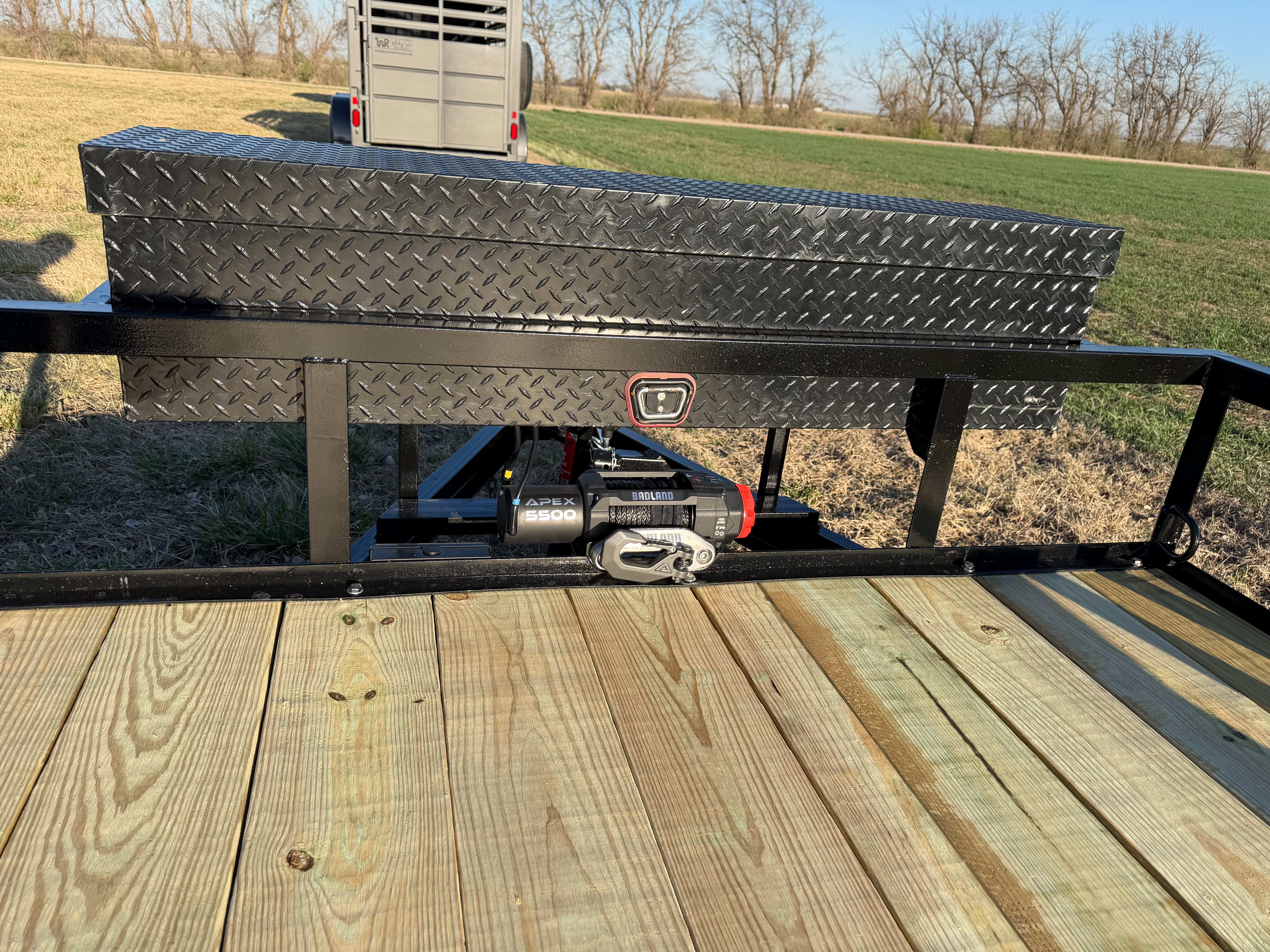 6 x 12 Utility Trailer w/Winch view 2