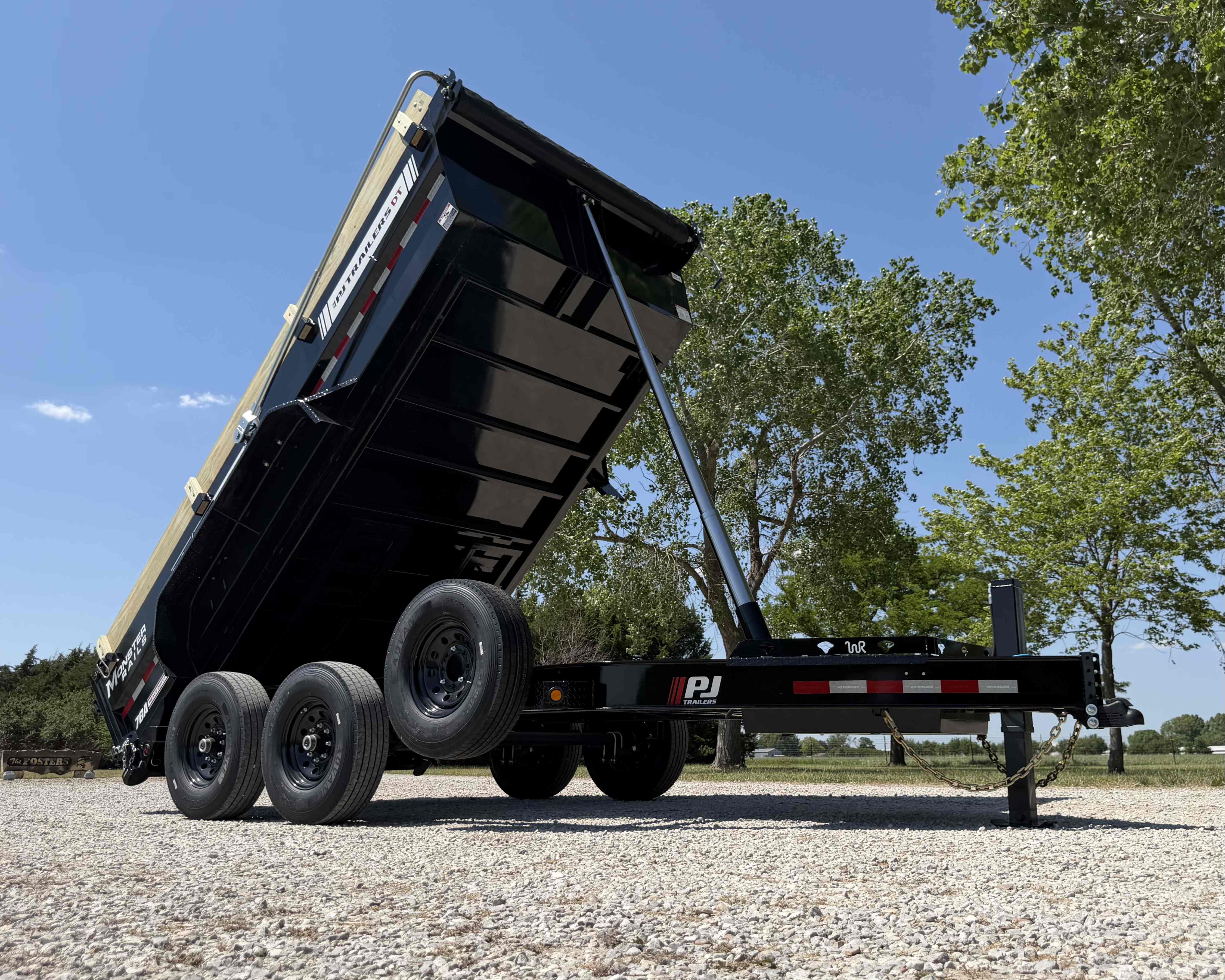 7 x 14 Dump Trailer w/Hydraulic Jack view 2