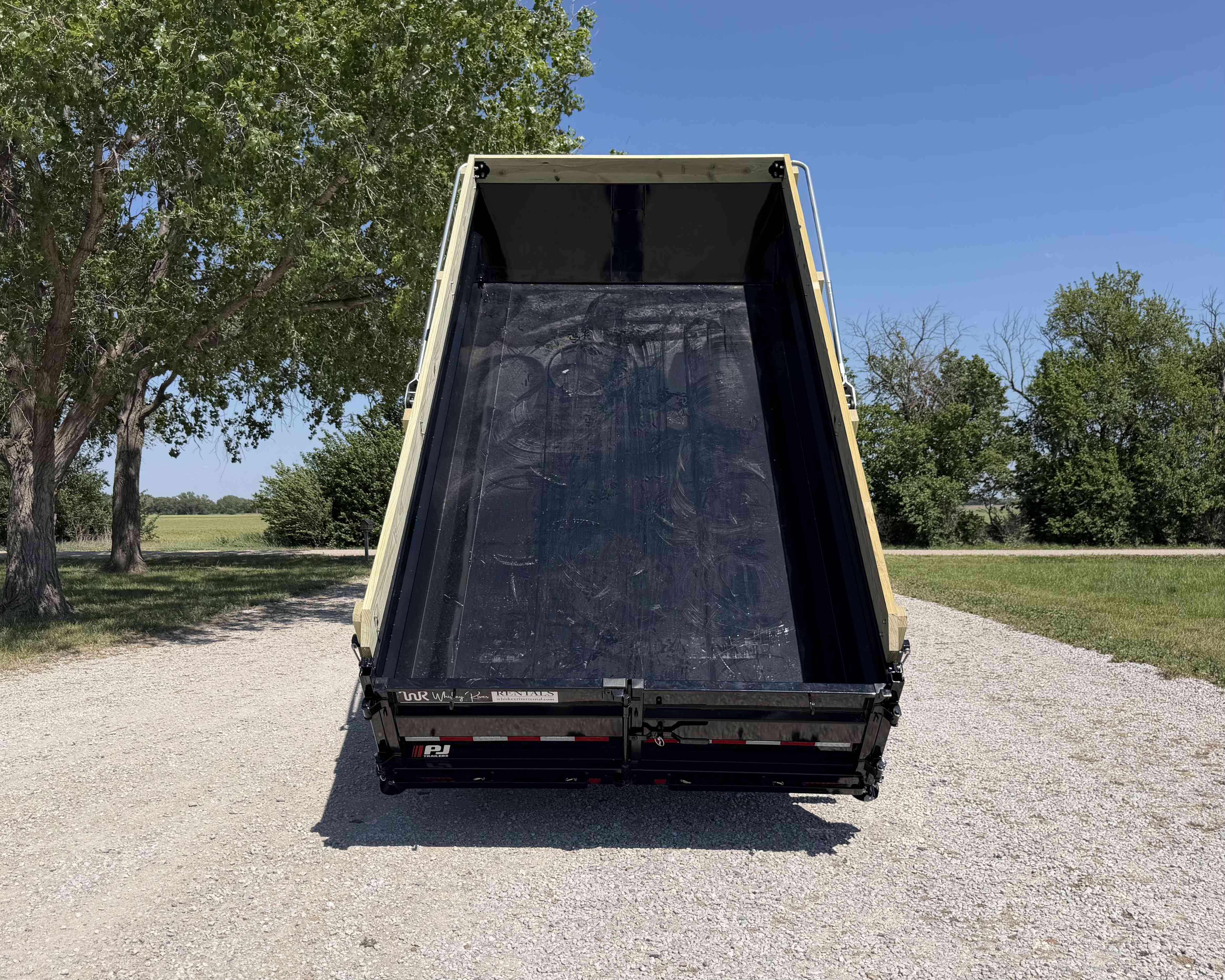 7 x 14 Dump Trailer w/Hydraulic Jack view 3